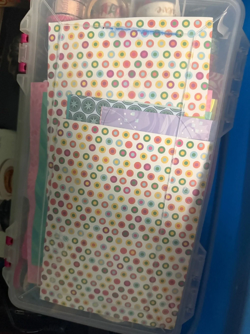 Huge Washi Tape Collection Lot with Clear Storage Organizer Box – 80+ Rolls